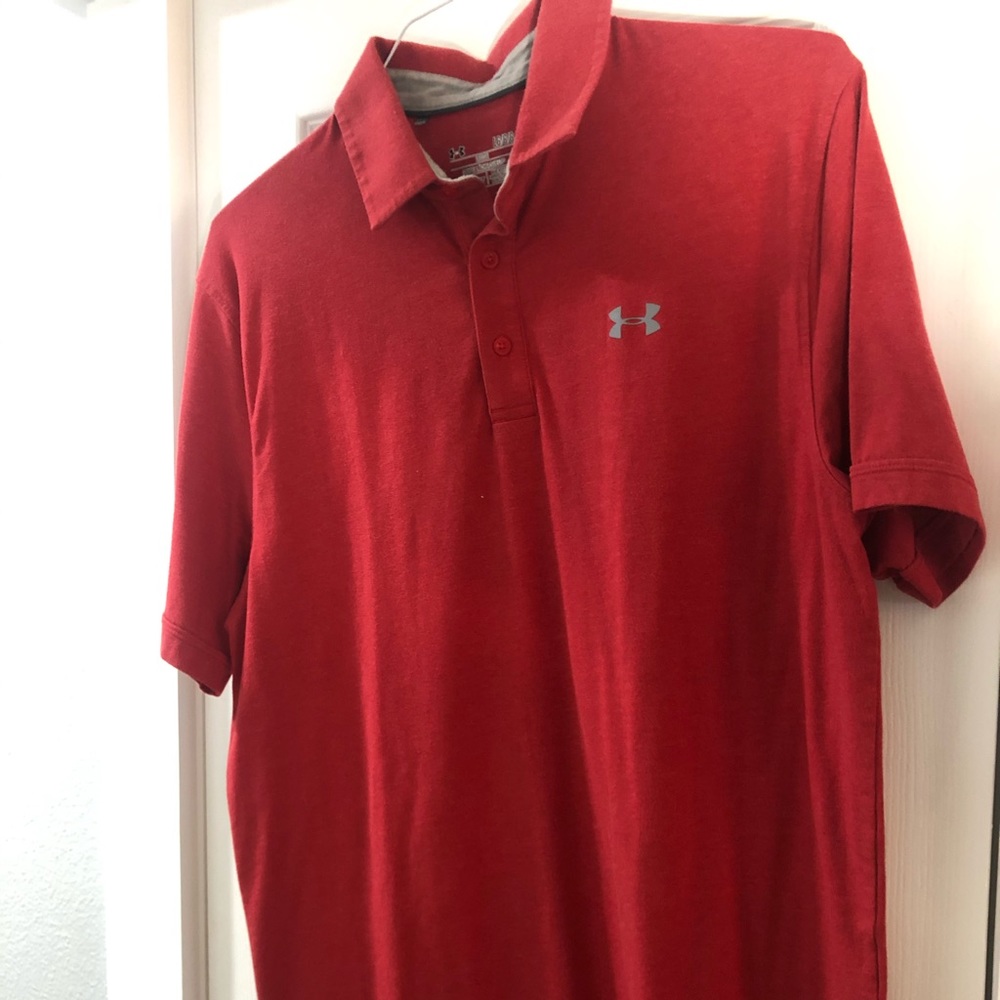 Under Armour Men’s Charged Cotton Scramble Polo L